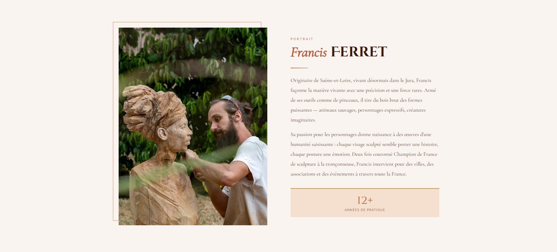 Portrait de Francis Ferret